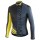2016 Specialized Pro Team SZK Schwarz-Grau-Gelb Radtrikot Langarm Radtrikot De