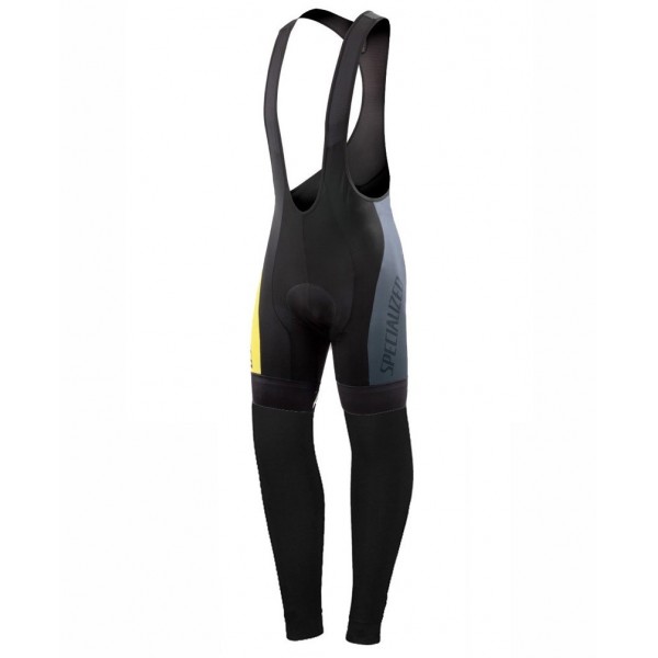 2016 Specialized Pro Team SZK Schwarz-Grau-Gelb Lang Trägerhose Radtrikot De 2016 Specialized Pro Team SZK Schwarz-Grau-Gelb Lang Trägerhose Radtrikot De