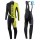 2016 Specialized Pro Team SZK Schwarz-Grün Fluo thermisch Fahrradbekleidung Satz Radtrikot Langarm+Lang Trägerhose Radtrikot De