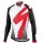 2016 Specialized Team LS Weiß-Rot Radtrikot Langarm Radtrikot De