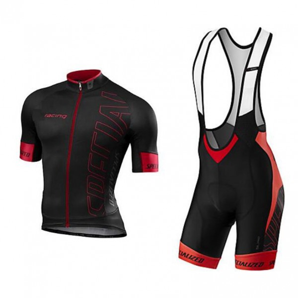 2016 Specialized Fahrradbekleidung Satz Fahrradtrikot Kurzarm Trikot und Kurz Trägerhose 03 Radtrikot De