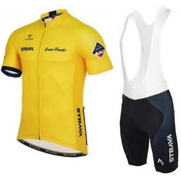 2016 Strava gelb Fahrradbekleidung Satz Fahrradtrikot Kurzarm Trikot und Kurz Trägerhose Radtrikot De 2016 Strava gelb Fahrradbekleidung Satz Fahrradtrikot Kurzarm Trikot und Kurz Trägerhose Radtrikot De