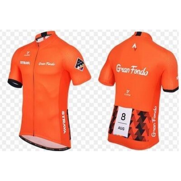 2016 Strava Radtrikot Kurzarm orange Radtrikot De 2016 Strava Radtrikot Kurzarm orange Radtrikot De