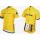 2016 Strava Radtrikot Kurzarm gelb Radtrikot De