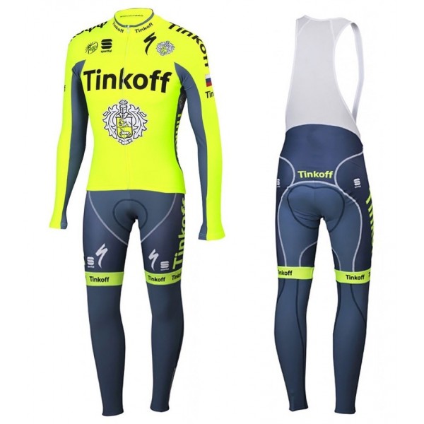 2016 Tinkoff Race Team Fahrradbekleidung Satz Radtrikot Langarm+Lang Trägerhose Radtrikot De 2016 Tinkoff Race Team Fahrradbekleidung Satz Radtrikot Langarm+Lang Trägerhose Radtrikot De
