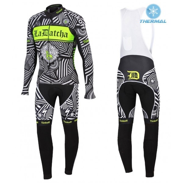 2016 Tinkoff Training Schwarz thermisch Fahrradbekleidung Satz Radtrikot Langarm+Lang Trägerhose Radtrikot De 2016 Tinkoff Training Schwarz thermisch Fahrradbekleidung Satz Radtrikot Langarm+Lang Trägerhose Radtrikot De