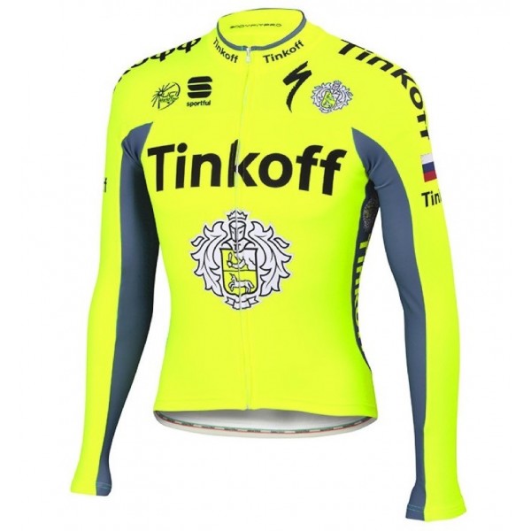 2016 Tinkoff Race Team Radtrikot Langarm Radtrikot De 2016 Tinkoff Race Team Radtrikot Langarm Radtrikot De