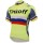 2016 Tinkoff Saxo Bank Russo Fluo Light Radtrikot Kurzarm Radtrikot De