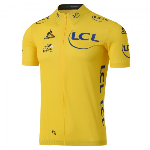 2016 TOUR DE FRANCE Radtrikot Kurzarm gelb Radtrikot De 2016 TOUR DE FRANCE Radtrikot Kurzarm gelb Radtrikot De