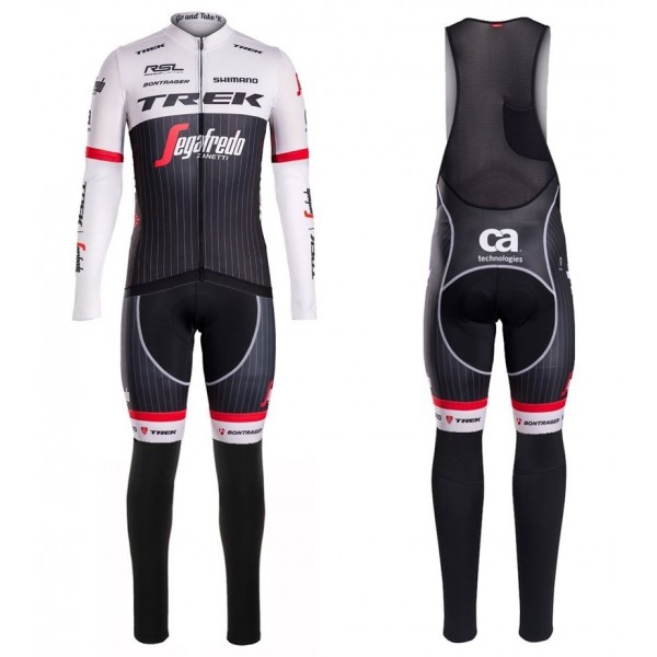 2016 Trek SegafRoto RSL TDF Ausgabe Fahrradbekleidung Satz Radtrikot Langarm+Lang Trägerhose Radtrikot De