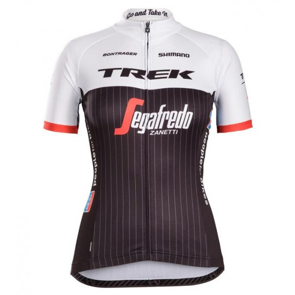 2016 Trek Segafredo Racing Team Damen Radtrikot Kurzarm Radtrikot De