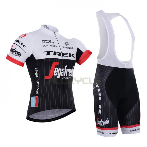 2016 Trek Segafredo Fahrradbekleidung Satz Fahrradtrikot Kurzarm Trikot und Kurz Trägerhose 02 Radtrikot De