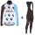 2017 AG2R La Mondiale Weiß Fahrradbekleidung Satz Radtrikot Langarm+Lang Trägerhose Radtrikot De