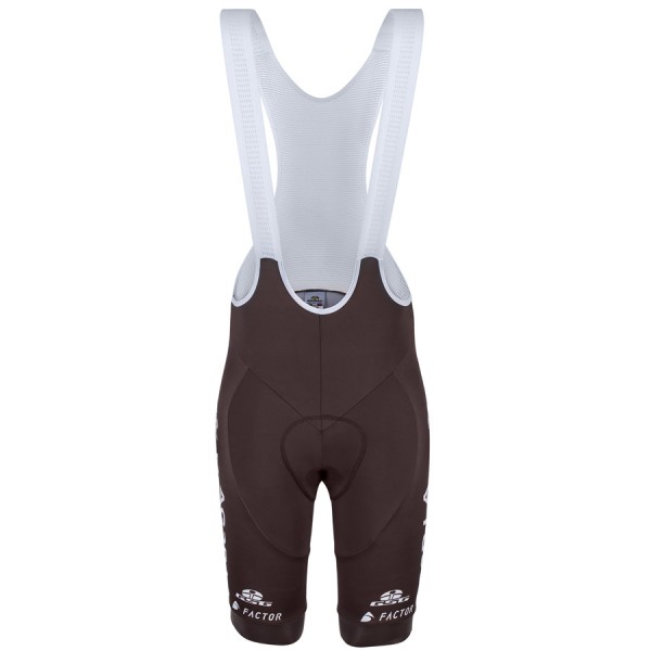 2017 AG2R La Mondiale Kurz Trägerhose Braun Radtrikot De 2017 AG2R La Mondiale Kurz Trägerhose Braun Radtrikot De