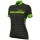 2017 Damen Ale Excel Riviera Radtrikot Kurzarm Schwarz Grün Radtrikot De