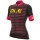 2017 Damen Ale R-EV1 Marina Radtrikot Kurzarm Schwarz Pink Radtrikot De