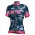 2017 Damen Ale Graphics PRR Camo Blau-Rose Radtrikot Kurzarm Radtrikot De