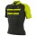 2017 Ale PRR 2.0 Piuma Radtrikot Kurzarm Schwarz Gelb Fluo Radtrikot De