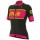 2017 Damen Ale R-EV1 Master Radtrikot Kurzarm Schwarz Pink Radtrikot De