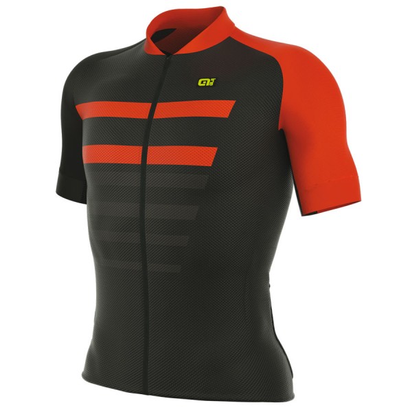2017 Ale PRR 2.0 Piuma Radtrikot Kurzarm Schwarz Rot Radtrikot De 2017 Ale PRR 2.0 Piuma Radtrikot Kurzarm Schwarz Rot Radtrikot De