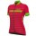 2017 Damen Ale Excel Riviera Radtrikot Kurzarm Pink Grün Radtrikot De