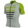 2017 Ale PRR 2.0 Piuma Radtrikot Kurzarm Grau Grün Radtrikot De