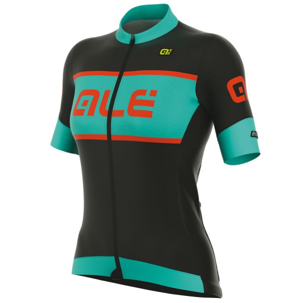 2017 Damen Ale R-EV1 Master Radtrikot Kurzarm Schwarz Light Blau Radtrikot De 2017 Damen Ale R-EV1 Master Radtrikot Kurzarm Schwarz Light Blau Radtrikot De