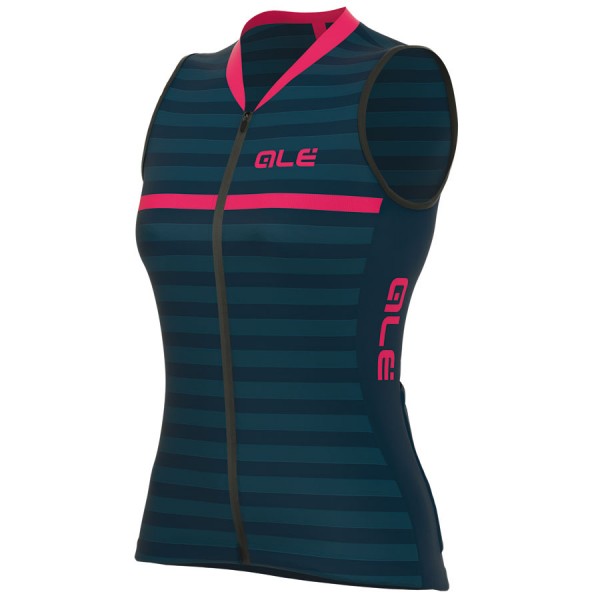 2017 Damen ärmelloses Trikot S/M Ale Excel Surf-Blau Pink Radtrikot De 2017 Damen ärmelloses Trikot S/M Ale Excel Surf-Blau Pink Radtrikot De