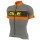 2017 Ale Graphics PRR Bermuda Radtrikot Kurzarm Grau Orange Radtrikot De