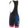 2017 Damen Ale PRR Bermuda Kurz Trägerhose Blau Pink Fluo Radtrikot De