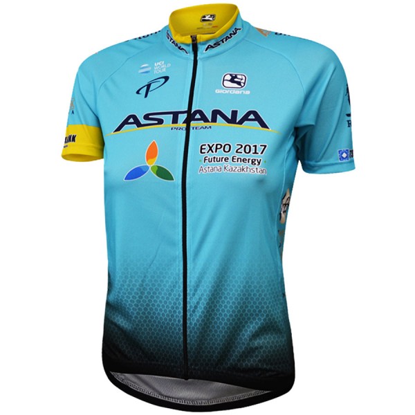 Astana Pro Team 2017 Damen Radtrikot Kurzarm Radtrikot De Astana Pro Team 2017 Damen Radtrikot Kurzarm Radtrikot De