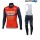 BAHRAIN-MERIDA Fahrradbekleidung Satz Radtrikot Langarm+Lang Trägerhose 2017 Radtrikot De