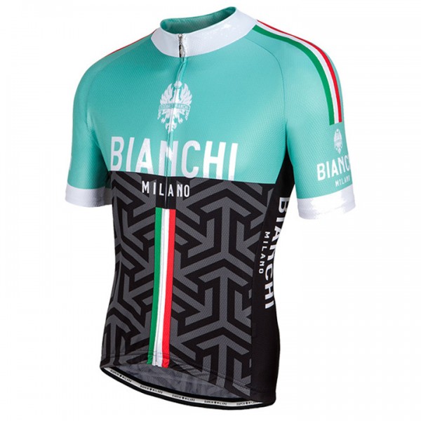 Bianchi Milano 2017 Radtrikot Kurzarm A7 Radtrikot De Bianchi Milano 2017 Radtrikot Kurzarm A7 Radtrikot De