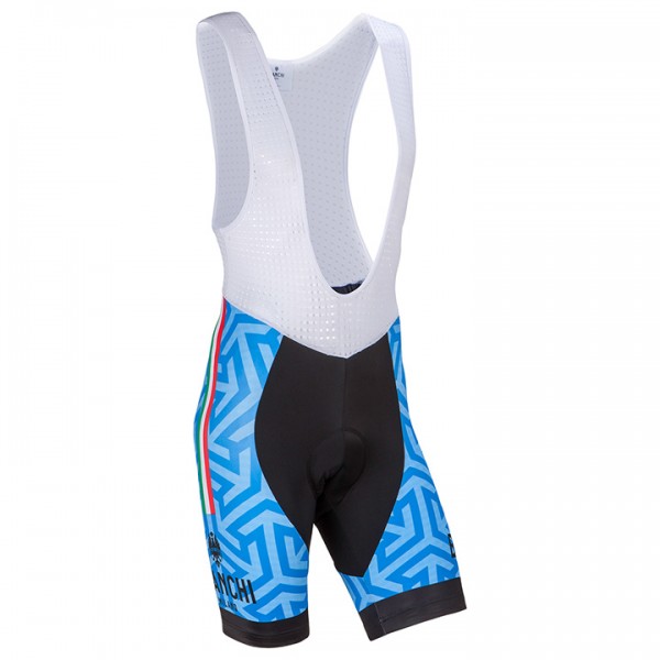 Bianchi Milano 2017 Kurz Trägerhose A4 Radtrikot De Bianchi Milano 2017 Kurz Trägerhose A4 Radtrikot De