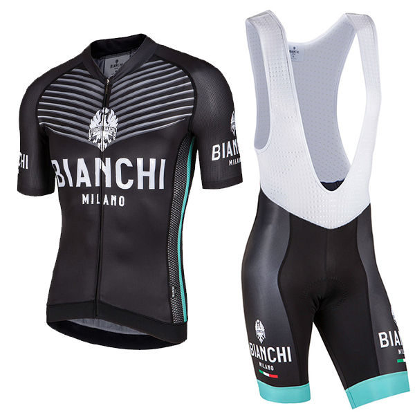 Bianchi Milano 2017 Fahrradbekleidung Satz Radtrikot Kurzarm+Kurz Trägerhose A5 Radtrikot De Bianchi Milano 2017 Fahrradbekleidung Satz Radtrikot Kurzarm+Kurz Trägerhose A5 Radtrikot De