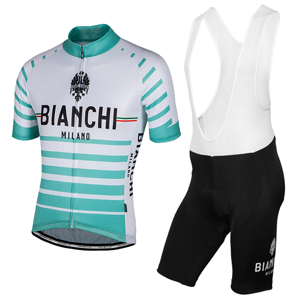 Bianchi Milano 2017 Fahrradbekleidung Satz Radtrikot Kurzarm+Kurz Trägerhose A8 Radtrikot De Bianchi Milano 2017 Fahrradbekleidung Satz Radtrikot Kurzarm+Kurz Trägerhose A8 Radtrikot De