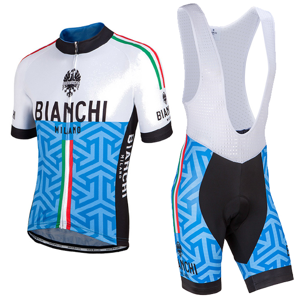 Bianchi Milano 2017 Fahrradbekleidung Satz Radtrikot Kurzarm+Kurz Trägerhose A7 Radtrikot De Bianchi Milano 2017 Fahrradbekleidung Satz Radtrikot Kurzarm+Kurz Trägerhose A7 Radtrikot De