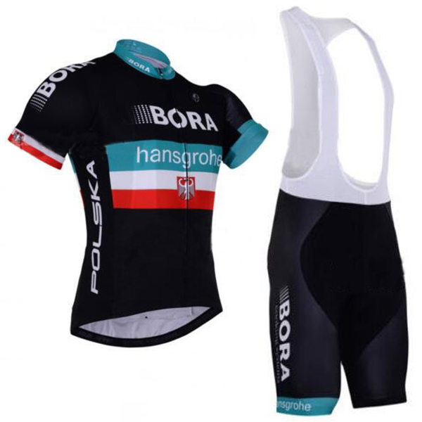 2017 BORA Hansgrohe POLAND Fahrradbekleidung Satz Radtrikot Kurzarm+Kurz Trägerhose Radtrikot De 2017 BORA Hansgrohe POLAND Fahrradbekleidung Satz Radtrikot Kurzarm+Kurz Trägerhose Radtrikot De