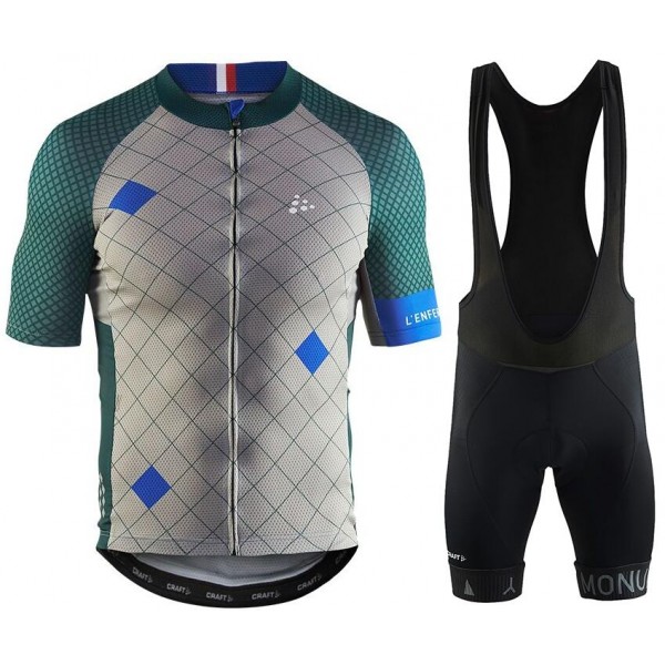 CRAFT MONUMENTS Lenfer Du Nord 2017 Fahrradbekleidung Satz Radtrikot Kurzarm+Kurz Trägerhose Radtrikot De CRAFT MONUMENTS Lenfer Du Nord 2017 Fahrradbekleidung Satz Radtrikot Kurzarm+Kurz Trägerhose Radtrikot De