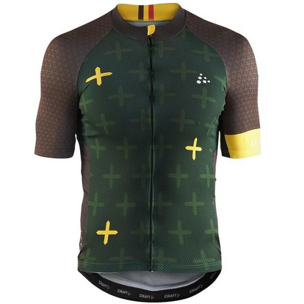 CRAFT MONUMENTS De Ronde 2017 Radtrikot Kurzarm Radtrikot De CRAFT MONUMENTS De Ronde 2017 Radtrikot Kurzarm Radtrikot De