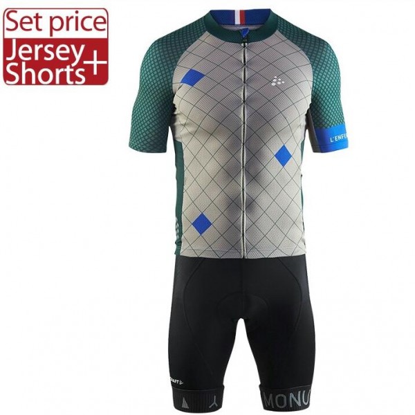 CRAFT MONUMENTS Lenfer Du Nord 2017 Fahrradbekleidung Satz Radtrikot Kurzarm+Kurz Radhose Radtrikot De CRAFT MONUMENTS Lenfer Du Nord 2017 Fahrradbekleidung Satz Radtrikot Kurzarm+Kurz Radhose Radtrikot De
