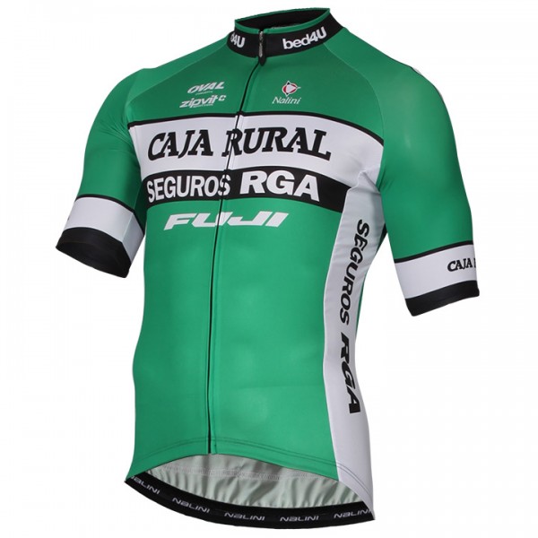 2017 Caja Rural Radtrikot Kurzarm Radtrikot De