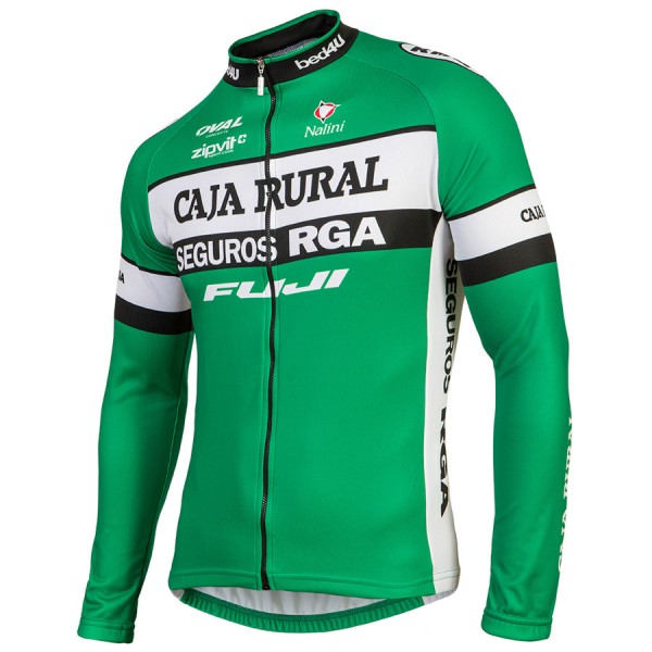 2017 Caja Rural Radtrikot Langarm Radtrikot De 2017 Caja Rural Radtrikot Langarm Radtrikot De