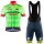 2017 Cannondale Drapac Team Fahrradbekleidung Satz Radtrikot Kurzarm+Kurz Trägerhose Schwarz Radtrikot De