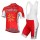 2017 Cofidis Fahrradbekleidung Satz Radtrikot Kurzarm+Kurz Trägerhose Radtrikot De