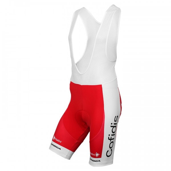 2017 Cofidis Kurz Trägerhose Radtrikot De