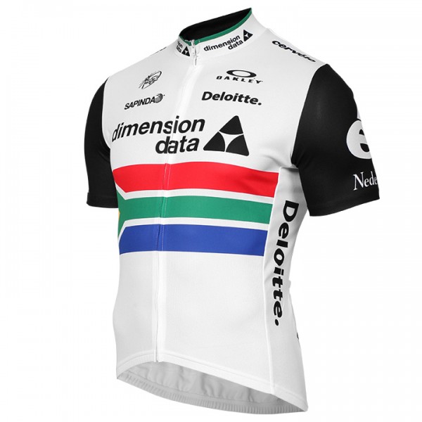 DIMENSION DATA 2017 South African Champion Radtrikot Kurzarm Radtrikot De