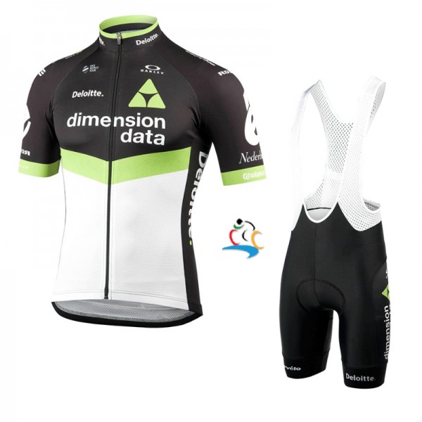 Dimension Data Pro 2017 Fahrradbekleidung Satz Radtrikot Kurzarm+Kurz Trägerhose Radtrikot De