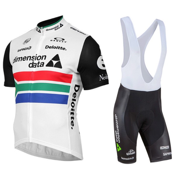 DIMENSION DATA 2017 South African Fahrradbekleidung Satz Radtrikot Kurzarm+Kurz Trägerhose Radtrikot De