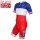 FDJ 2017 Fahrradbekleidung Satz Radtrikot Kurzarm+Kurz Radhose Radtrikot De